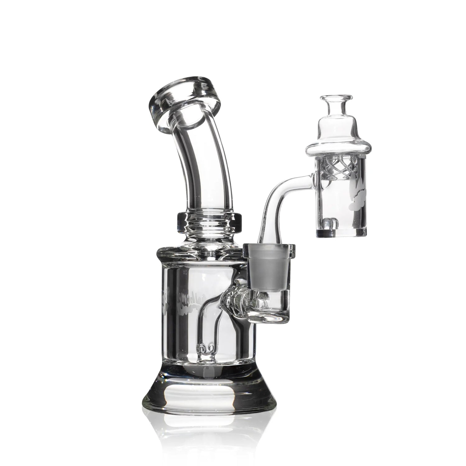 Whomp It Core Dab Rig - 9MM Thick Glass Dab Rig