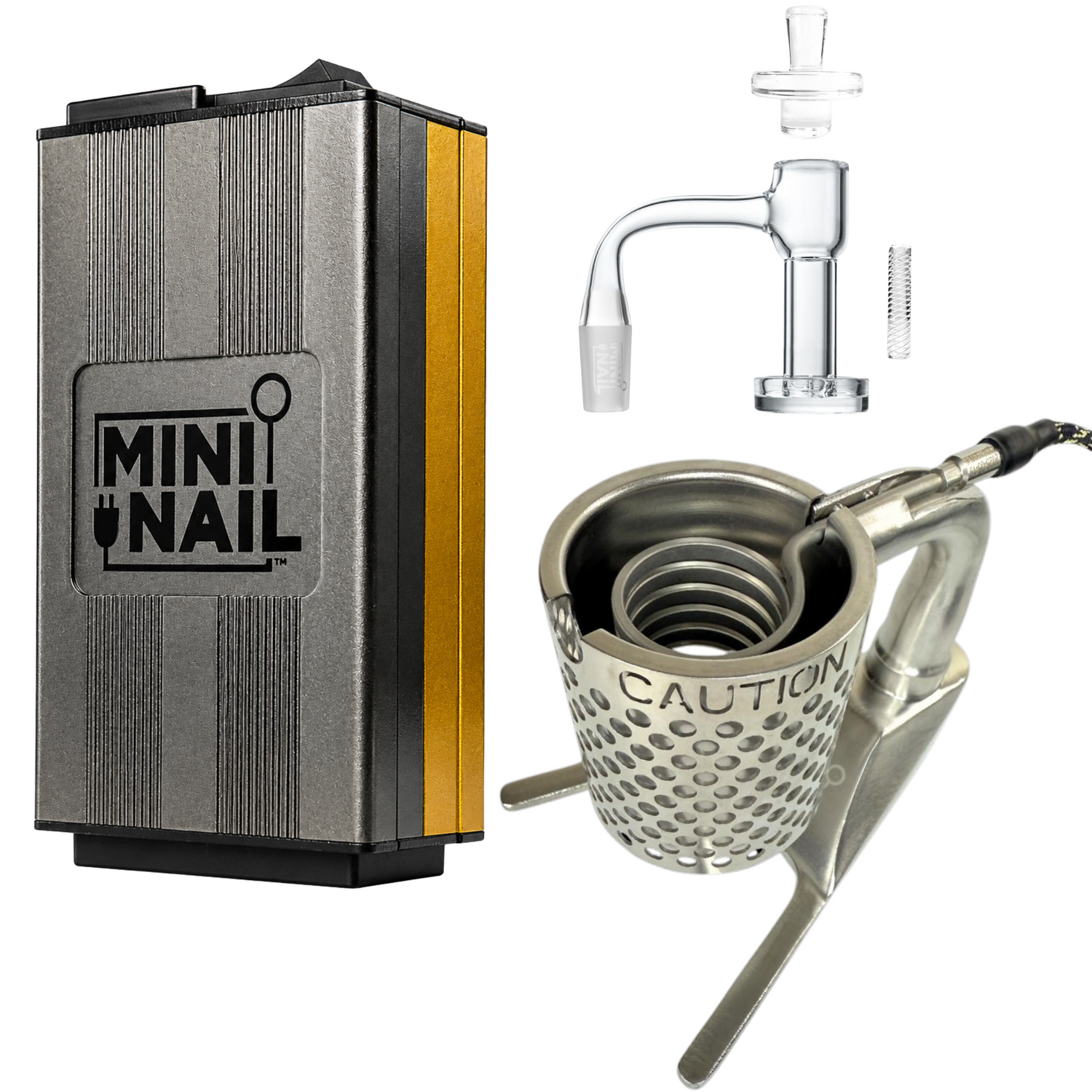 Terp Slurper Kit with Coil Caddy & Controller | MiniNail | MiniNail