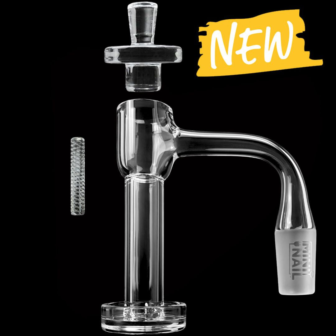 Tall Terp Slurper Set 14mm - Slurper, Pillar & Cap | MiniNail | MiniNail