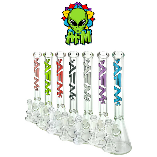 18" Heavy Boi Clear Beaker + Dry Catcher by AFM Glass *Drop Ship* (MSRP $169.99)
